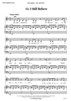 i will be what i believe sheet music What if our belief systems shape not just our actions but also the very melodies of our lives?