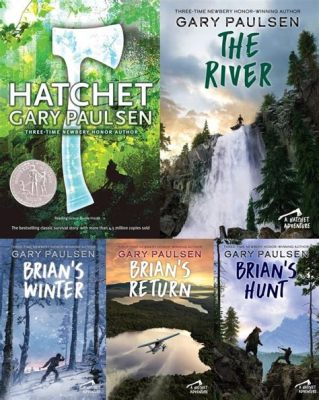 what are the 5 books in the hatchet series? how does the author's background influence his choice of setting and characters?